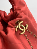 Chanel Hobo Bag Coral