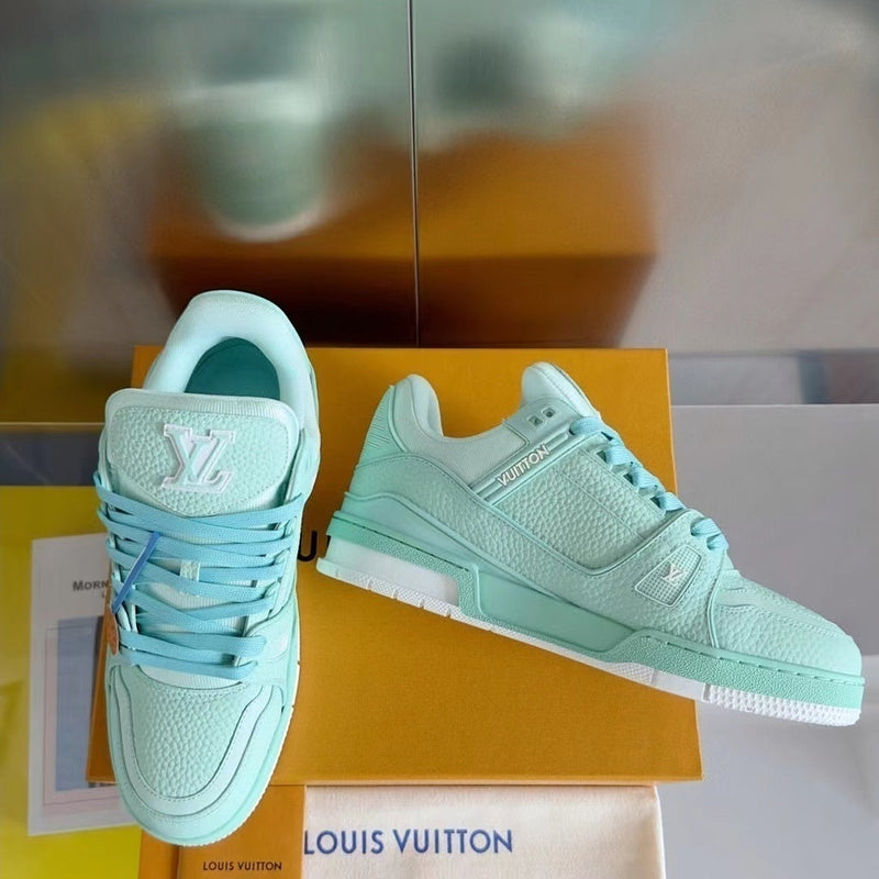 Trainer Mint Green White