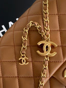 Chanel Classic Double Flap Brown