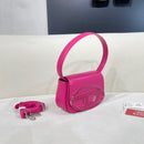 Diesel 1DR Shoulder Bag Nappa Leather pink