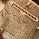 Lv Neverfull Inside Out MM Brown and Beige