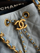 Bolsa Hobo  Chanel 25 Denim