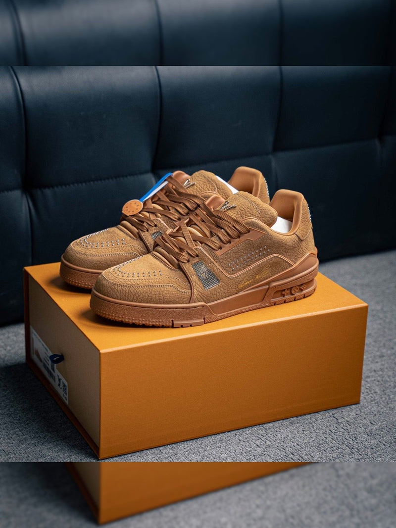 Louis Vuitton LV Trainer Brown