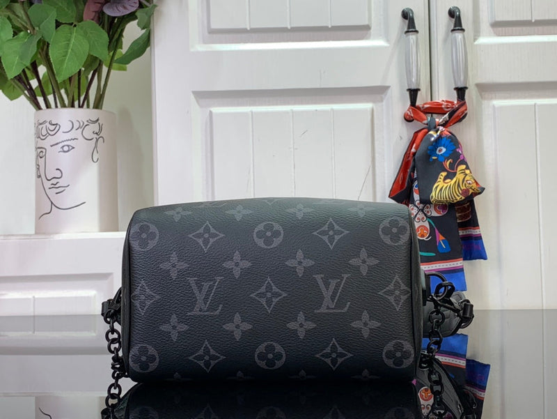 Lv Speedy Bandoulière 18 Black