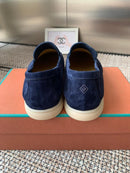 Mocassim Loro Piana Blue Marine