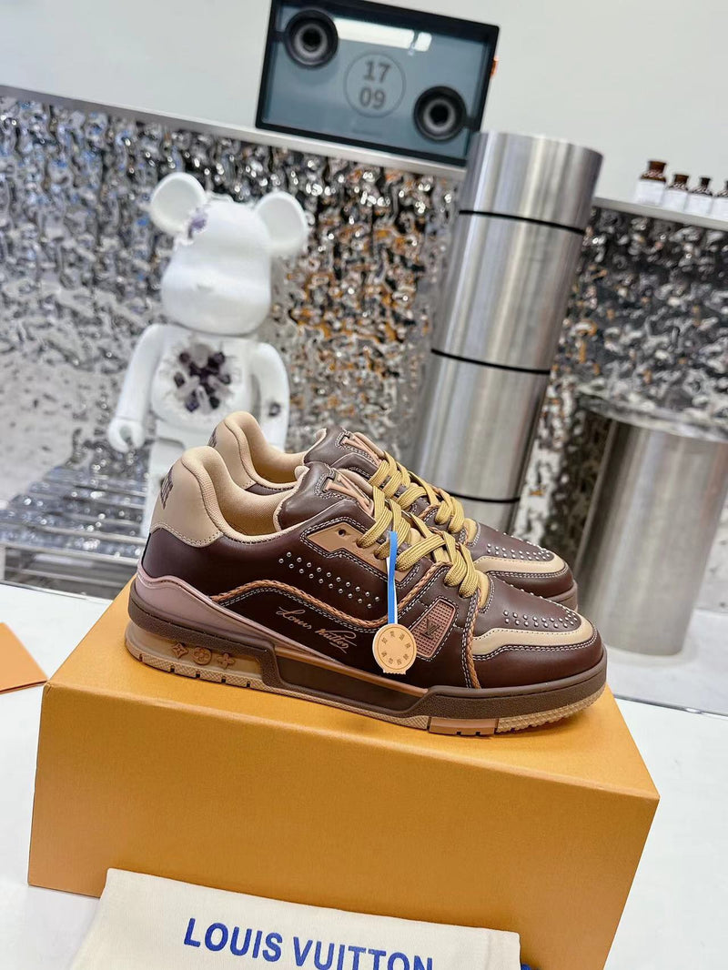 Louis Vuitton LV Trainer Marron Brown