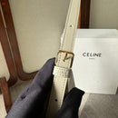 Celine Heloïse Cuir Triomphe Off White