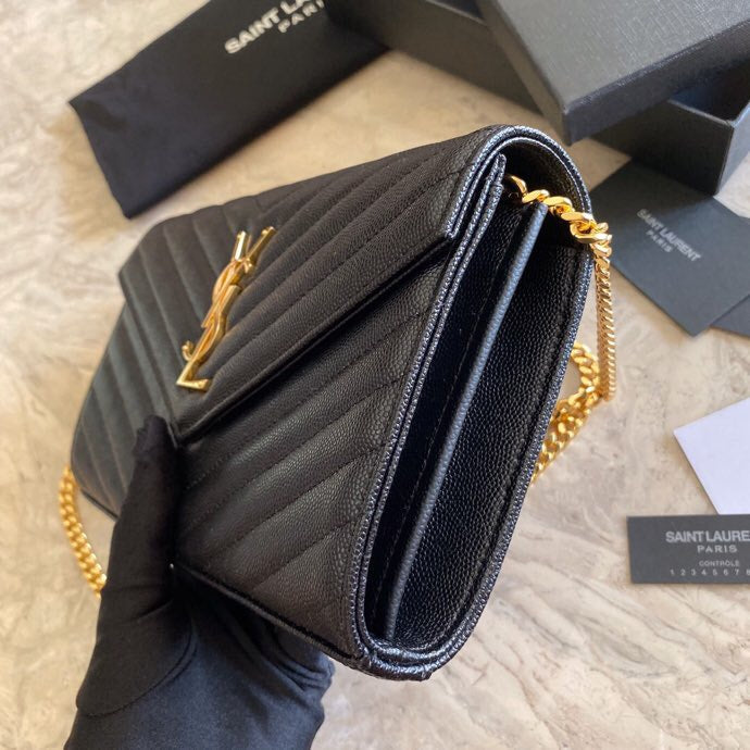 Saint Laurent Should Bag Black (Pronta entrega)