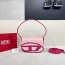 Diesel 1DR Shoulder Bag Nappa Leather pink