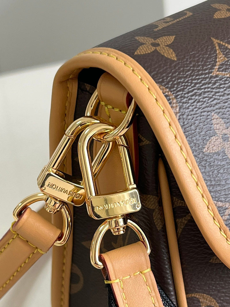 Lv Diane Monogram Brown