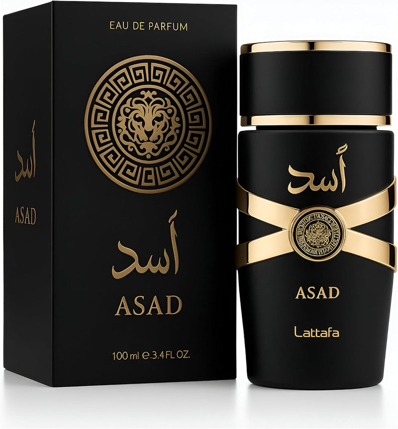 Perfume Árabe Asad Original, Fragrância Oriental Importado, Eau de Parfum 100ml