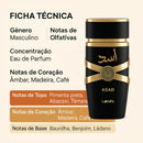 Perfume Árabe Asad Original, Fragrância Oriental Importado, Eau de Parfum 100ml