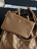 Bolsa CHANEL 25 Large Bronze