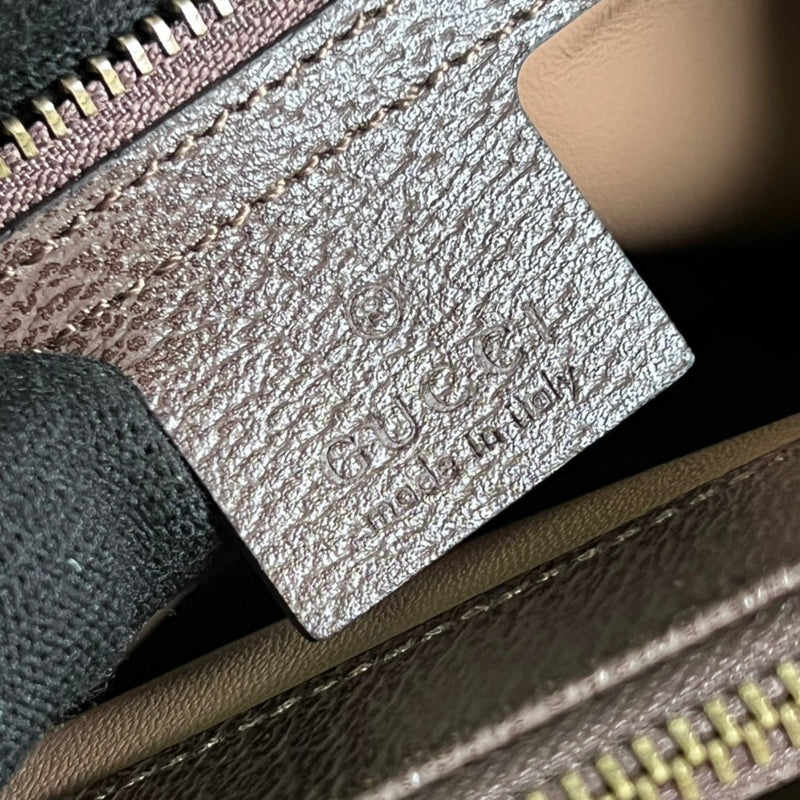 Gucci Diana Jumbo GG Tote Bag Small Camel/Ebony