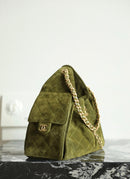 Bolsa Hobo  Chanel 25 Green