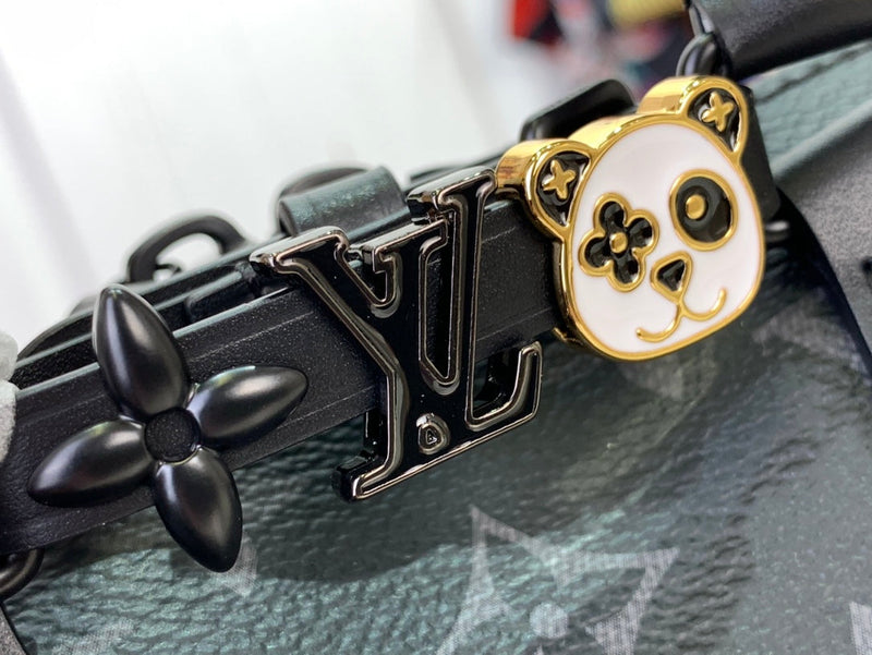 Lv Speedy Bandoulière 18 Black