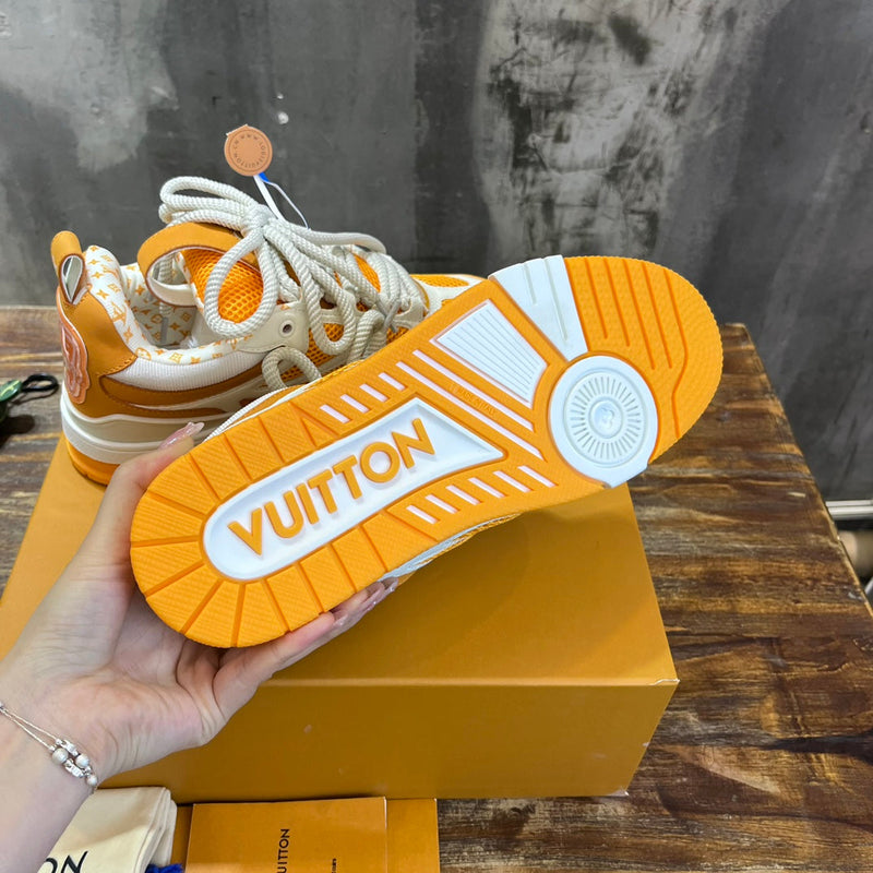 Skate Sneaker Yellow White