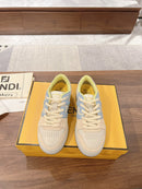Fendi Match Yellow Suede