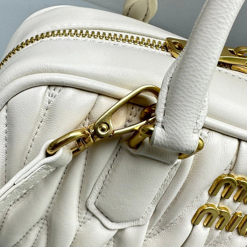 Bolsa Miu Miu Arcadie Matelasse Nappa Leather Bag