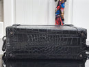 Lv Alligator Mini Soft Trunk Black