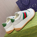 Gucci Screener GG White Leather