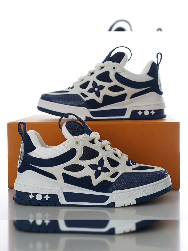 Skate Sneaker Marine White