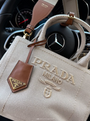Bolsa Prada Milano Beige