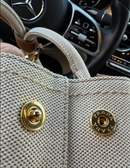 Bolsa Prada Milano Beige