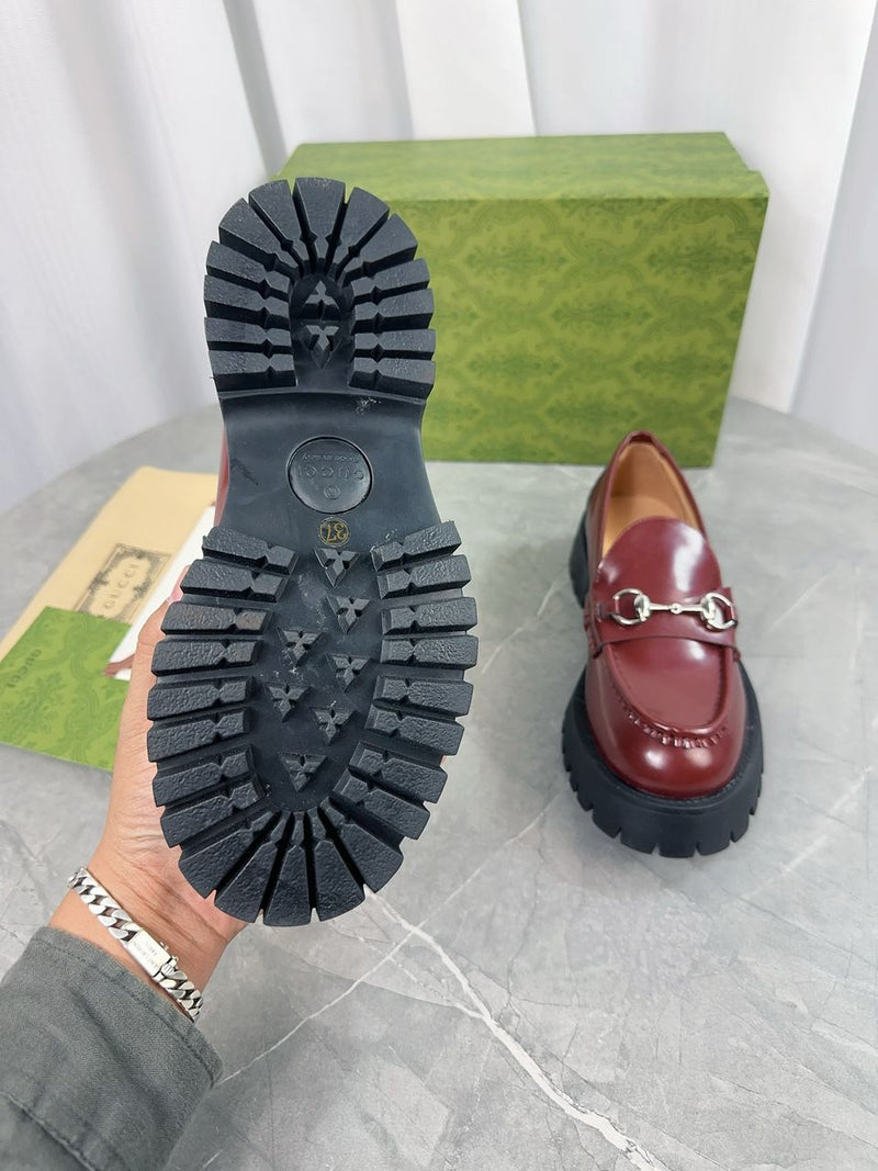 Mocassim Gucci Wine