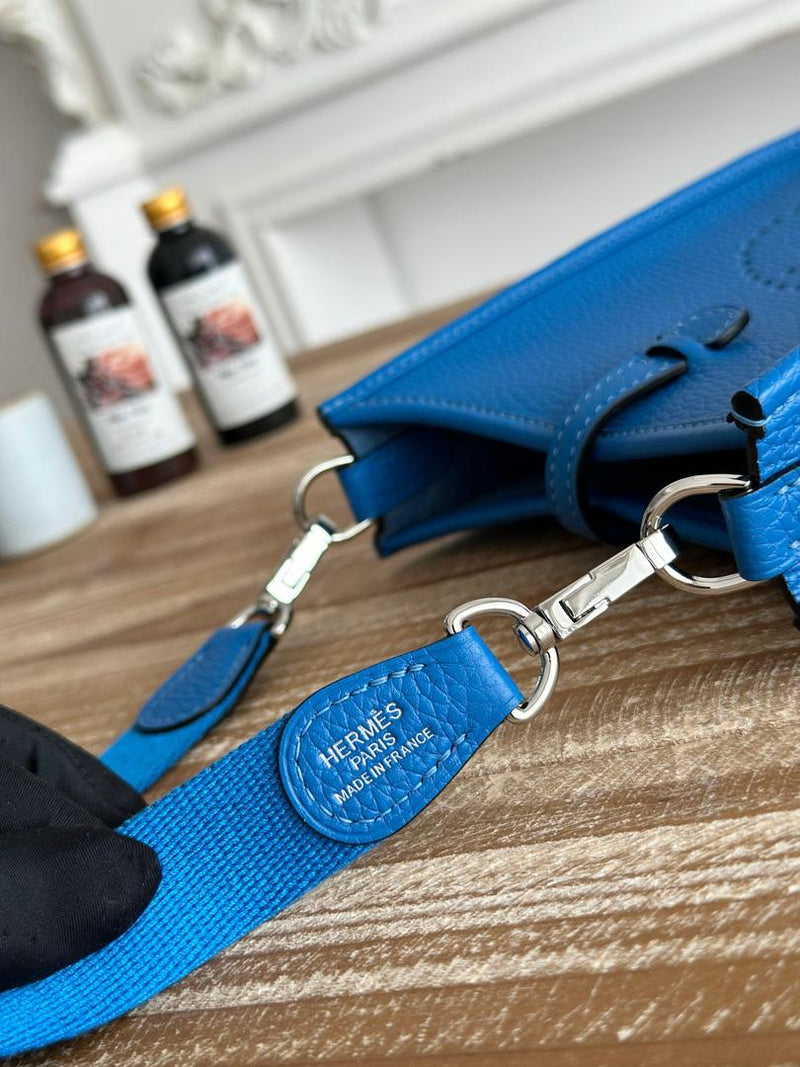 Bolsa Hermes Evelyne Blue
