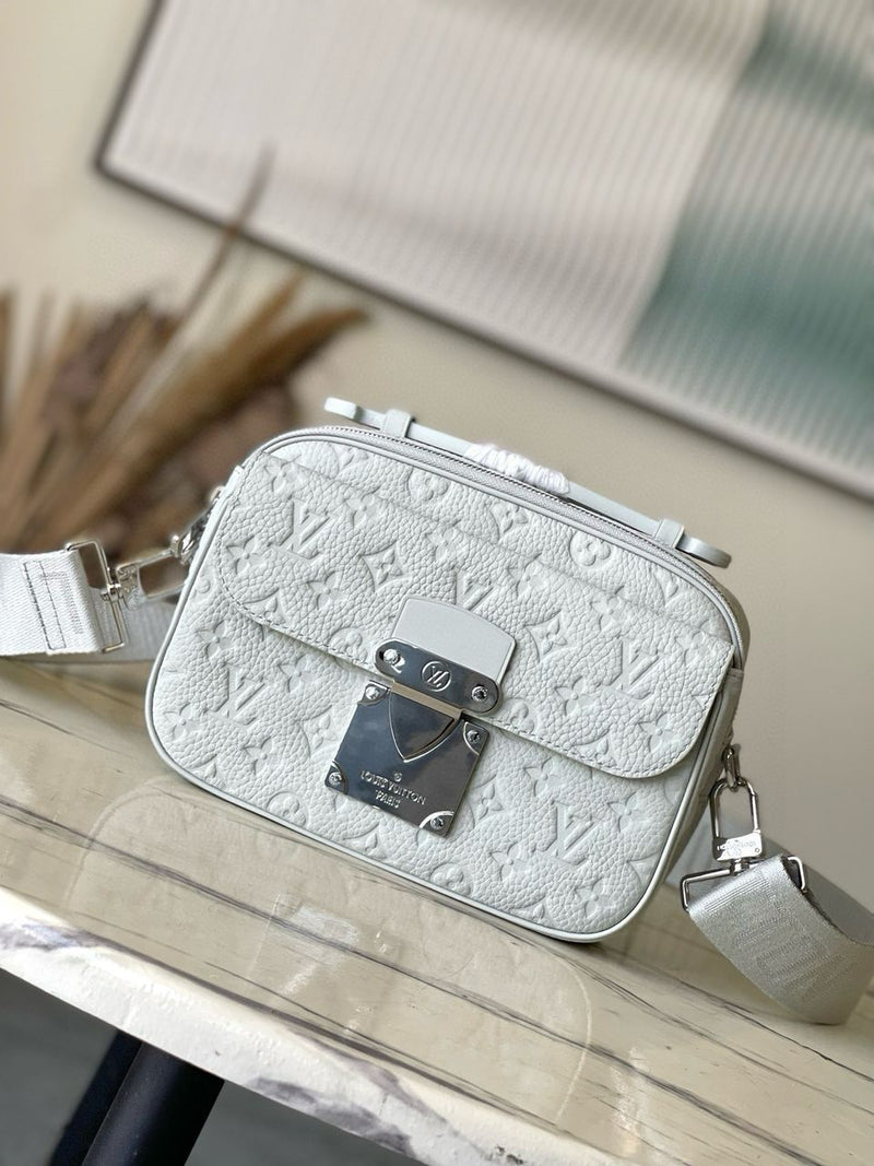 S-lock Messenger Monogram Grey