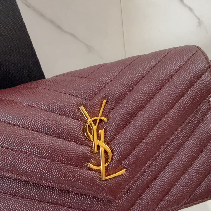 Saint Laurent Wallet Wine