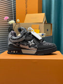 Trainer Skate Black Swarovski Monogran