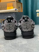 Trainer Skate Black Swarovski Monogran