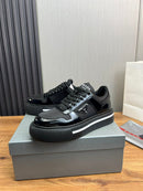 Prada Downtown Leather Sneakers Black ( Pronta entrega )