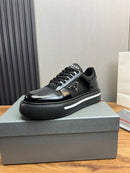 Prada Downtown Leather Sneakers Black ( Pronta entrega )