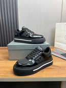 Prada Downtown Leather Sneakers Black ( Pronta entrega )