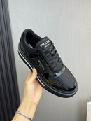Prada Downtown Leather Sneakers Black ( Pronta entrega )