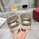 Gucci Sandália Double G