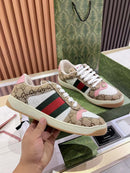 Gucci Distressed Screener Pink