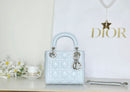 Dior Small Lady Dior Cyan