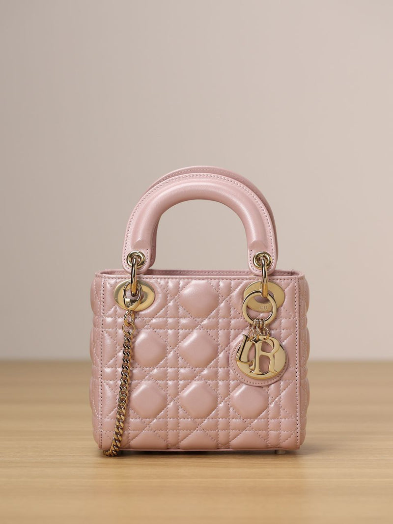Dior Small Lady Dior Pink