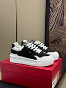 Valentino Garavani One Stud Panelled Sneakers