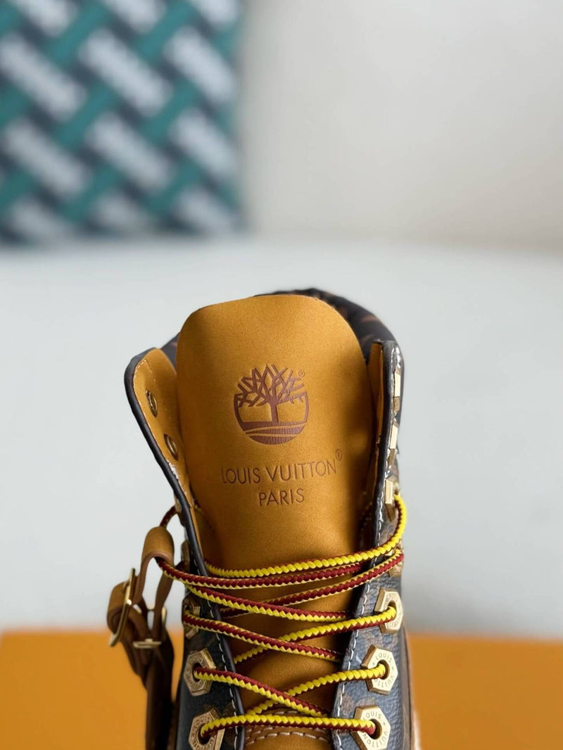 Louis Vuitton x Timberland Wheat Base  Monogram 6-Inch Ankle Boot