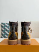 Louis Vuitton x Timberland Wheat Base  Monogram 6-Inch Ankle Boot