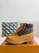 Louis Vuitton x Timberland Wheat Base  Monogram 6-Inch Ankle Boot