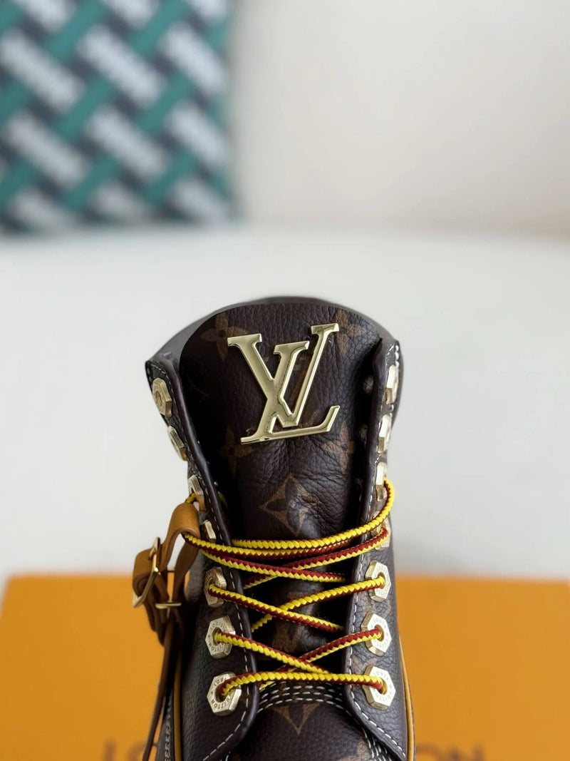 Louis Vuitton x Timberland Monogram  Brown 6-Inch Ankle Boot