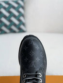 Louis Vuitton LV x Timberland 6-Inch Ankle  All Black Leather Boot