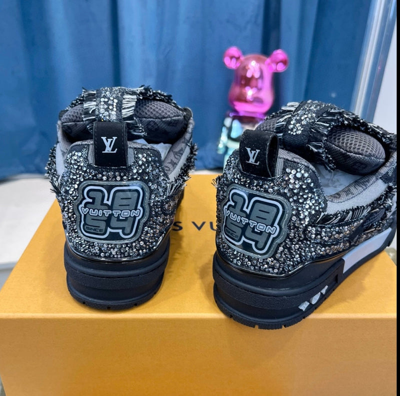 Skate X Swarovsky Black Sneaker