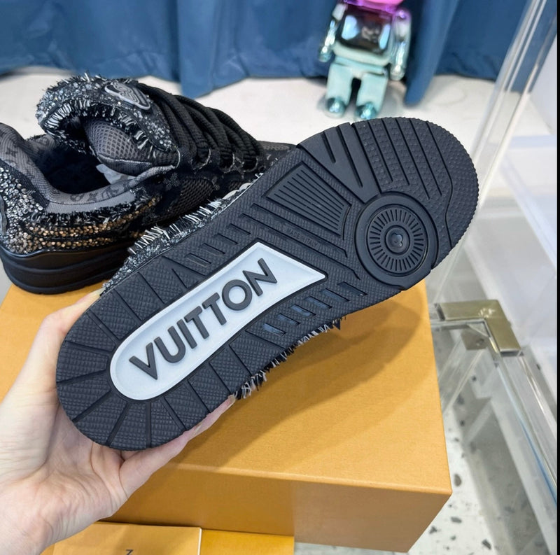 Skate X Swarovsky Black Sneaker